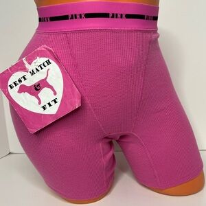 Victoria’s Secret PINK XS L Logo Band High-Waist Boyshort Sleep Shorts Panty